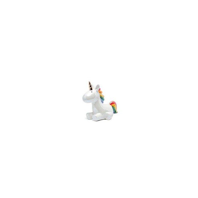 Unicorno porcellana grande