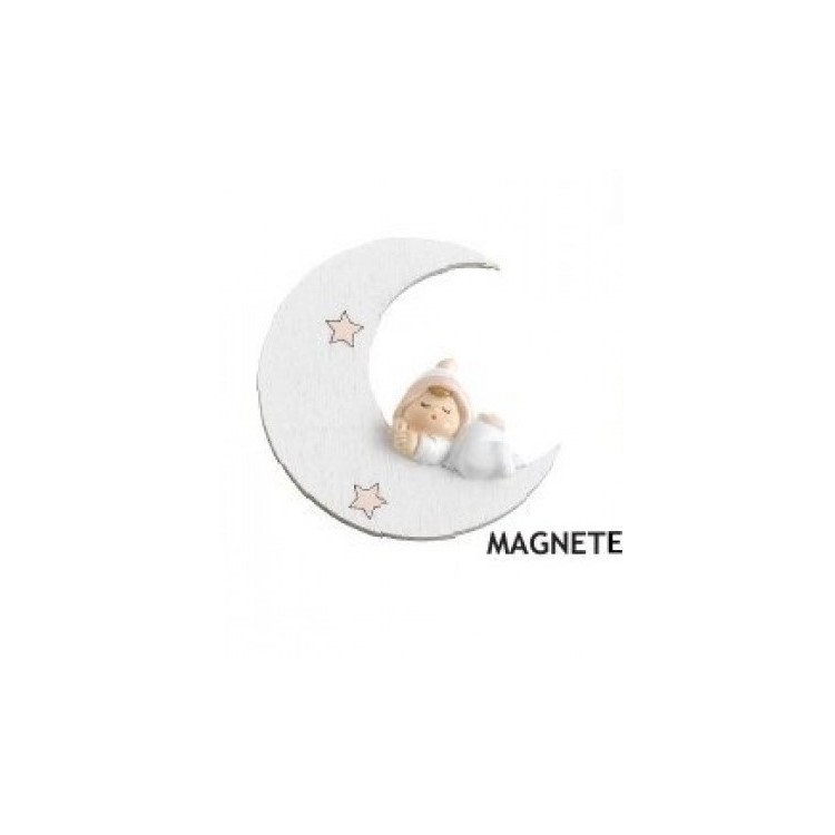 Magnete bimba su mezzaluna