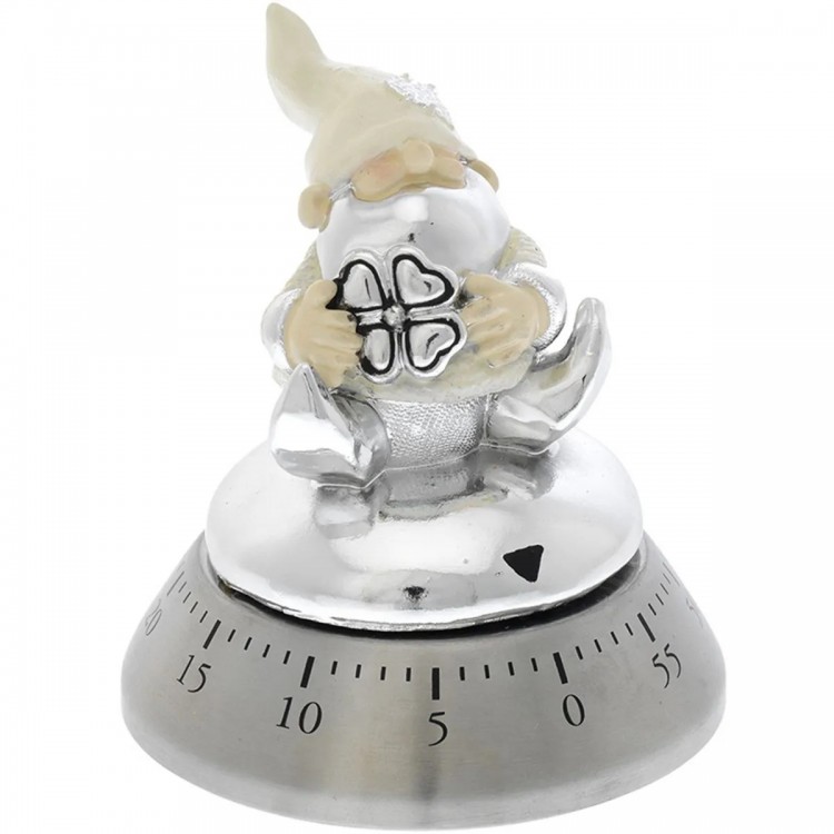 Timer con gnomo crema