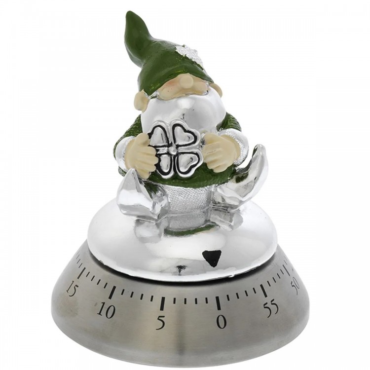 Timer con gnomo verde