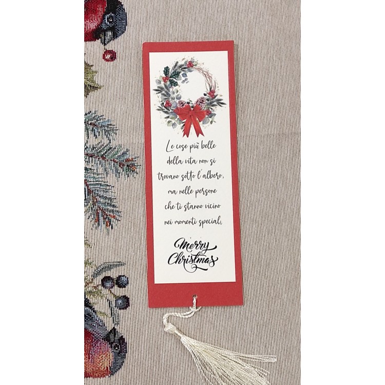 Set 12 tag segnaposto per la tavola di Natale