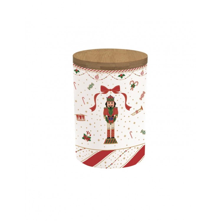 Barattolo in porcellana linea Nutcracker Twist di Easy Life