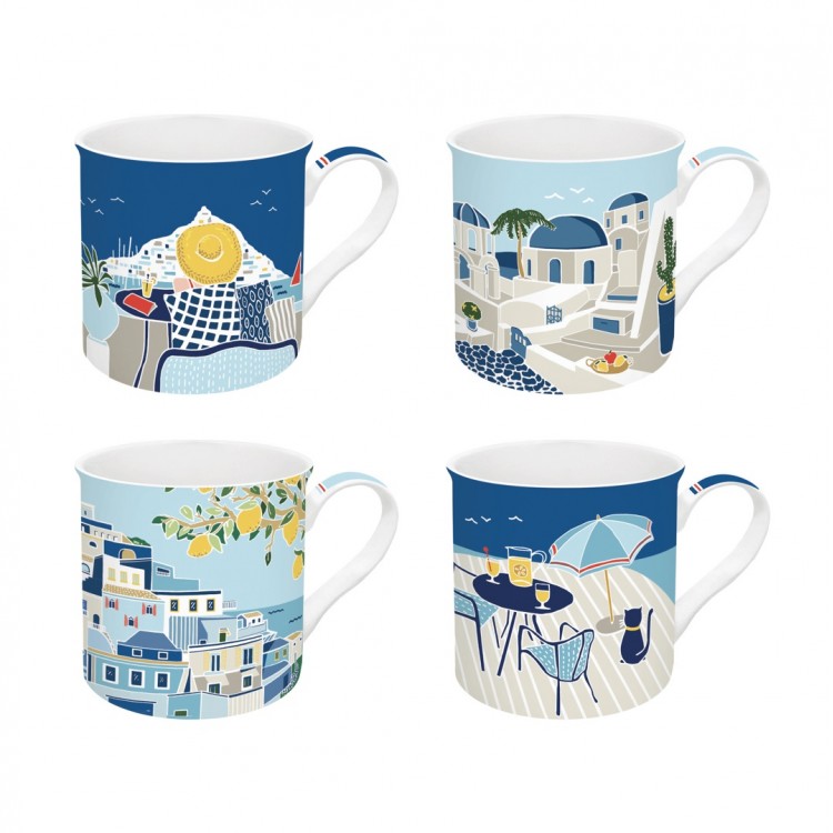 Set quattro tazza Sea dream