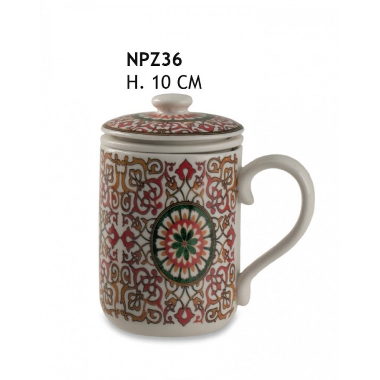 Tazza con filtro decalca