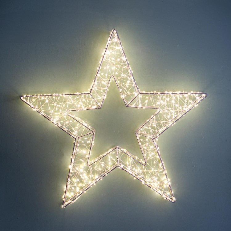 Stella natalizia 58 cm con 1200 LED