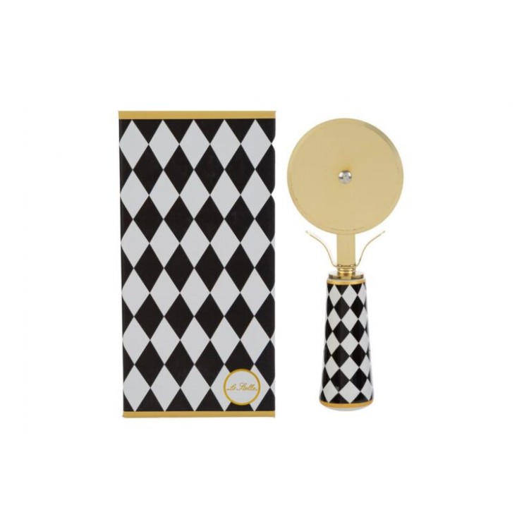 Taglia Pizza Dec.Scacchi 15 Cm C/Astuccio