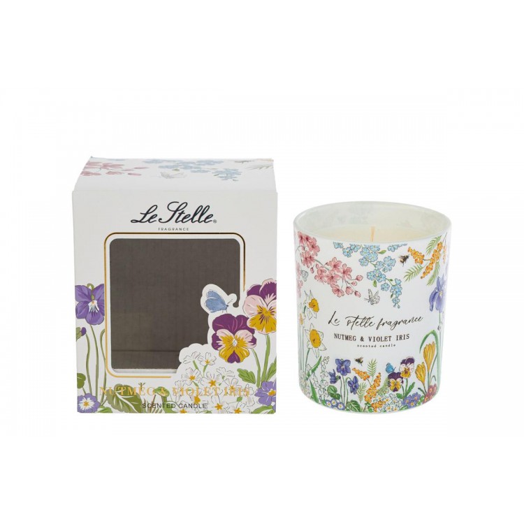Candela 130Gr Profumata Fleur D.7X8Cm C/Astuccio