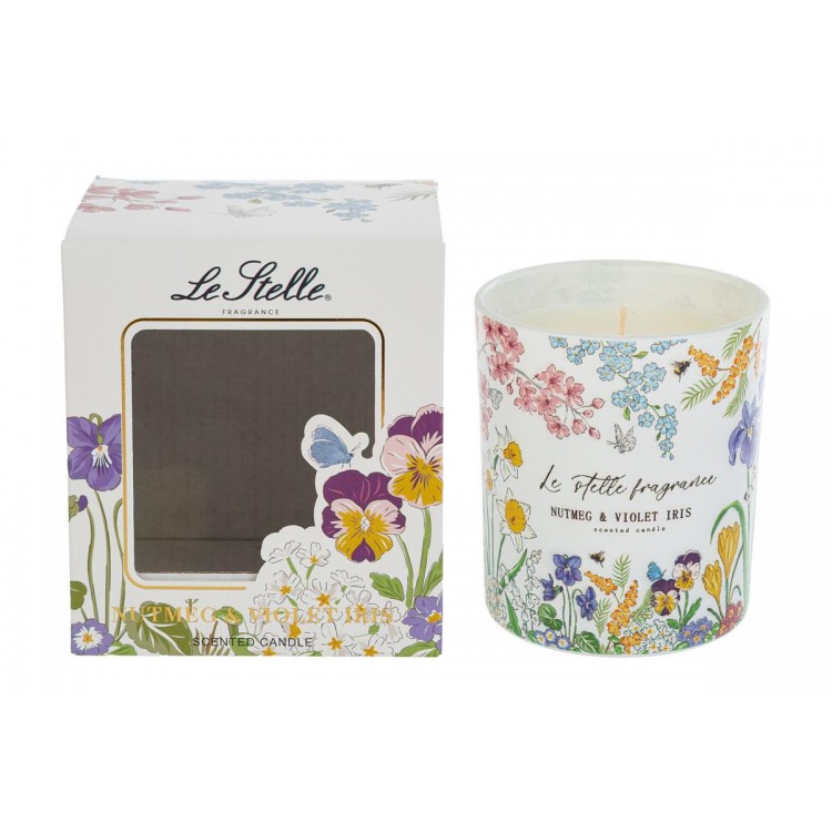 Candela 290Gr Profumata Fleur D.9X10Cm C/Astuccio