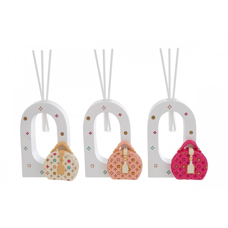 Profumatore Borsetta Resina 3Ass.8X4Xh.12Cm C/Astuccio