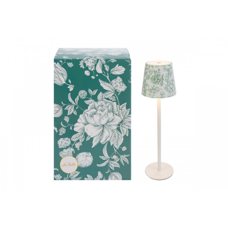 Lampada Toile Touch Tavolo E Bottiglia Led/Usb D.11Xh.38Cm C/Color/Box
