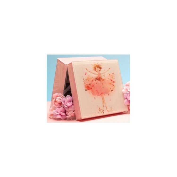 Portagioie “Ballerina” 14x14x8 cm – Con Cerniera