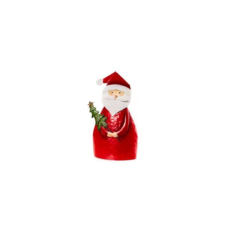 Babbo natale di latta grande cm26.