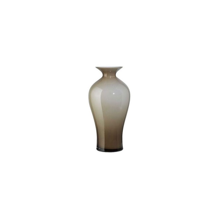 Vaso in Vetro Soffiato Fumé Aurora Onlylux 42 cm– Vaso Decorativo Artigianale