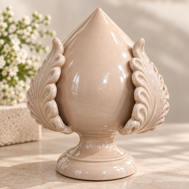 Pumo Pugliese in Ceramica Artigianale H.13 cm