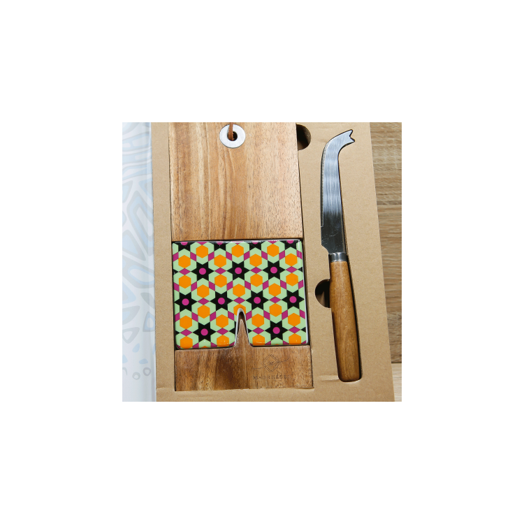 Tagliere porcellana e legno
