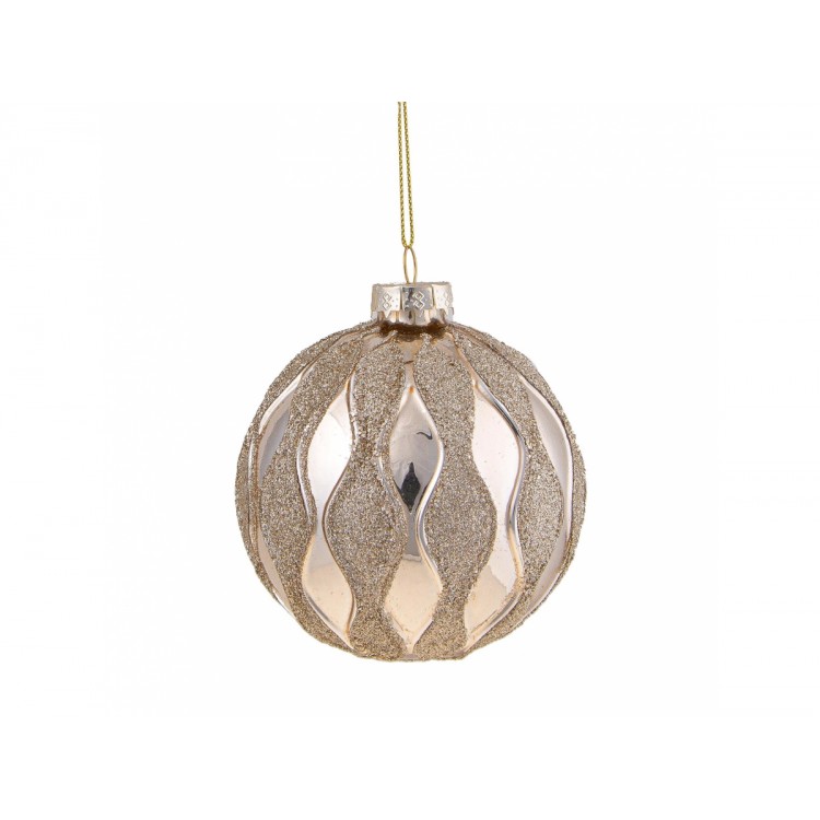 Sfera c/ greca rombi D.8cm