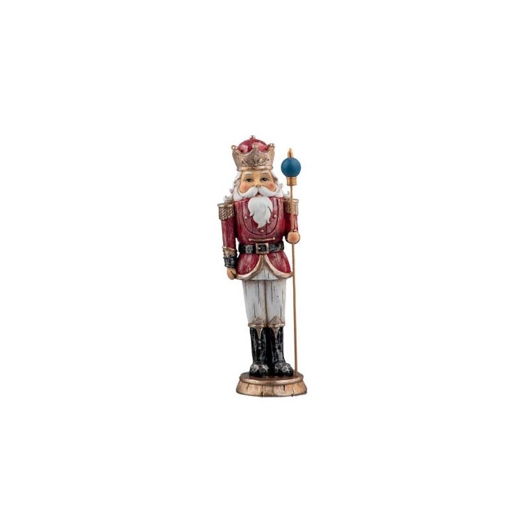 Schiaccianoci resina divisa rossa 25 cm